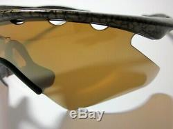 OAKLEY M-FRAME Golf Heater Gold X with Gold Lens VENTED! Duval (NEW NOS) Box