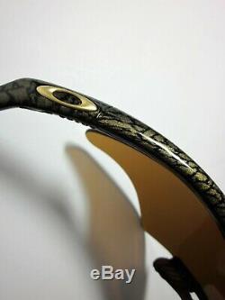 OAKLEY M-FRAME Golf Heater Gold X with Gold Lens VENTED! Duval (NEW NOS) Box