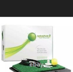 OptiShot 2 Golf Simulator AND extra Gorilla Top Turf Pro NEW in the box