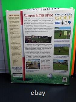 PC Game British Open Championship Golf Windows 95 1997 New Sealed Original Box