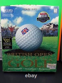 PC Game British Open Championship Golf Windows 95 1997 New Sealed Original Box