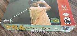 PGA European Tour Golf NIB Nintendo 64 NEW IN BOX Factory Sealed N64 Complete