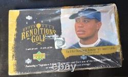 PGA TIGER WOODS 2003 UPPER DECK RENDITIONS GOLF SEALED BOX CARDS-WOODS freeship