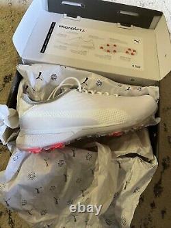 PUMA Men's Proadapt Delta Golf Shoes White size 10M new in box