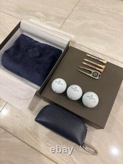 Patek Philippe Golf Set with 3 Titleist Pro golf balls Pouch towel With Box Gift