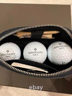 Patek Philippe Golf Set with 3 Titleist Pro golf balls Pouch towel With Box Gift