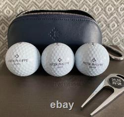Patek Philippe Golf Set with 3 Titleist Pro golf balls Pouch towel With Box Gift