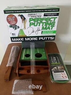 Perfect Practice- Golf Putting Mat Standard Edition New Open Box Value Pack