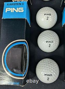 Ping Karsten I Golf Balls Professional Rare 1976 Vintage NEW with Box