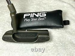 Ping Pal putter bronze 36 PO box 9006 85020 US patent 4,527,799 Mint