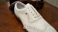 RARE! FOOTJOY CLASSICS MENS GOLF SHOES 56911 NEW witho BOX WHITE 9D Made in USA