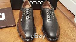 RARE Footjoy FJ ICON Mens Golf Shoes 52161 NEW withBox Blk/Brn Lizard 11M MINT