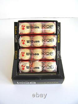 Rare Dealer Display Box! NOS 1 Dozen WILSON K-28 Cadwell Cover Golf Balls