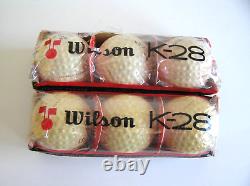 Rare Dealer Display Box! NOS 1 Dozen WILSON K-28 Cadwell Cover Golf Balls