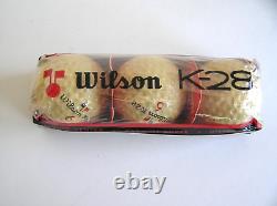 Rare Dealer Display Box! NOS 1 Dozen WILSON K-28 Cadwell Cover Golf Balls