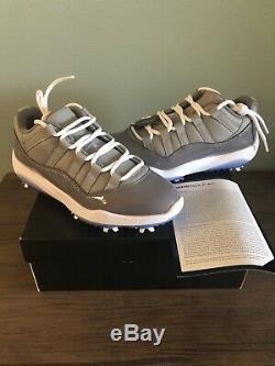 Rare Jordan 11 XI Low Golf Shoes Cool Grey Size 7 Brand New in Box DS