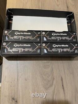 Rare- Maybe Last New Dozen- 1 Dozen- TaylorMade Lethal Golf Balls- 5 layer