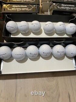Rare- Maybe Last New Dozen- 1 Dozen- TaylorMade Lethal Golf Balls- 5 layer