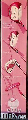 Rare! Wilson Hope Ladies Complete Golf Set Pink / Purple / Hot Pink New In Box