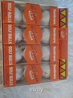 Rawlings Lee Trevino Sombrero One Dozen Golf Balls New In box Surlyn Cover