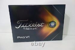 Rolex Titleist Pro V1 golf balls. One FULL Dozen New Factory Box & Sleeves