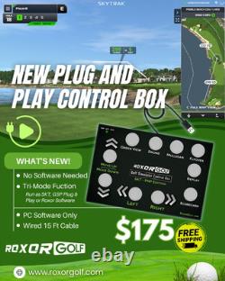 SKT Skytrak Golf Simulator Control Box