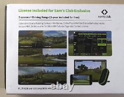 SLX MicroSim Home Indoor Golf Simulator by SwingLogic NEW OPEN BOX