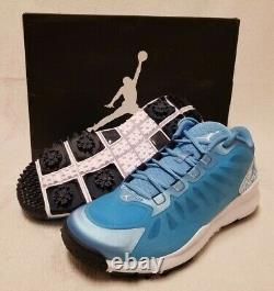 Size 10 Rare New Jordan Dominate Pro Golf Shoes University Blue withOriginal Box