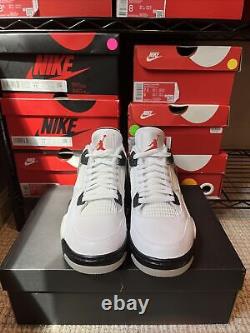 Size 9 Jordan 4 Golf White Cement, Brand New, Never Tried On, Original Box