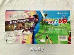 Sony PlayStation VR Blood Truth and Everybody's Golf VR Bundle NEW IN BOX