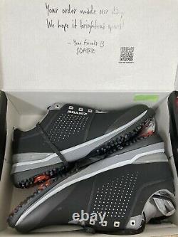 Sqairz Arrow Golf Shoes US 10 1/2 Black & Grey New with Box