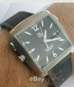 Tag Heuer Tiger Woods Golf Watch WAE1111-0 new rubber box papers