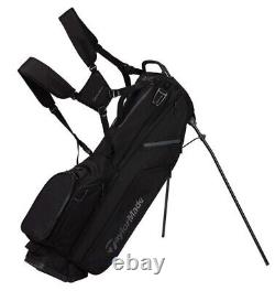 TaylorMade 2023 FlexTech Stand Carry 5-Way Golf Bag Black New in Box #90424