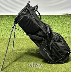 TaylorMade FlexTech Stand Carry 5-Way Golf Bag BLACK New in Box #86494