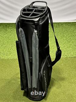 TaylorMade FlexTech Stand Carry 5-Way Golf Bag BLACK New in Box #86494