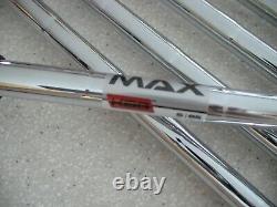 TaylorMade Golf SIM Max Irons 4-PW KBS Max Stiff 85 Flex Right Hand New In Box
