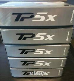 TaylorMade TP5x Golf Balls 2021 New In Box 5-Dozen