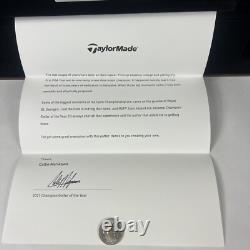 Taylormade Collin Morikawa Limited Edition Putter Box Only With Real Signature