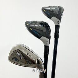 Taylormade Sim2 Max Combo Hybrid Iron Set 3h, 4h, 5-pw Steel Stiff Open Box 1012