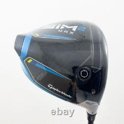 Taylormade Sim2 Max Driver 9.0° Rh Ventus Blue 5 Stiff Open Box 1610
