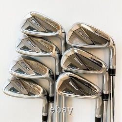 Taylormade Sim2 Max Irons 7 Pc Set #5-pw, Aw Kbs 85 Steel Reg. Open Box 1017