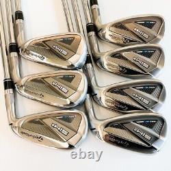 Taylormade Sim2 Max Irons 7 Pc Set #5-pw, Aw Kbs 85 Steel Reg. Open Box 1017