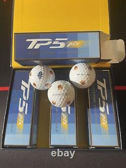 Taylormade TP5 Pix 2023 PGA Championship Oak Hill (1 dozen) WITH Collectors Box