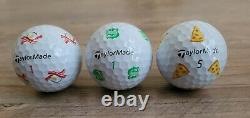 Taylormade tp5 pix golf balls new breakfast ball shaved ice collector's box tp5x