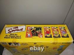 The Simpsons Talking Golf Head Covers Set Of 3 New In Factory Sealed Box