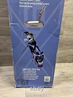 Ti Tech Xgen Junior RH Golf Set Bag Age 7-12 for Kids 56-61 BLUE NEW IN BOX