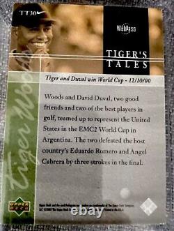 Tiger Woods Lot (3)01 UD Sealed Box Open Golf Ball Tin &? Set Tigers Tales