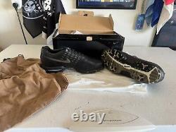 Tiger Woods Nike SP-8 TW Tour 2007 New In Box Black Leather Mens Golf Shoes 11.5