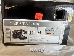 Tiger Woods Nike SP-8 TW Tour 2007 New In Box Black Leather Mens Golf Shoes 11.5