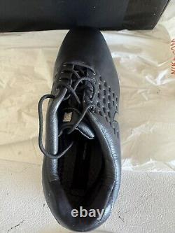 Tiger Woods Nike SP-8 TW Tour 2007 New In Box Black Leather Mens Golf Shoes 11.5